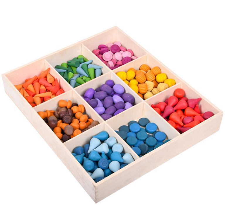 Loose parts 324 stuks - Magneetfeest