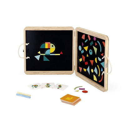 Janod Magnetische Puzzelkoffer - Magneetfeest