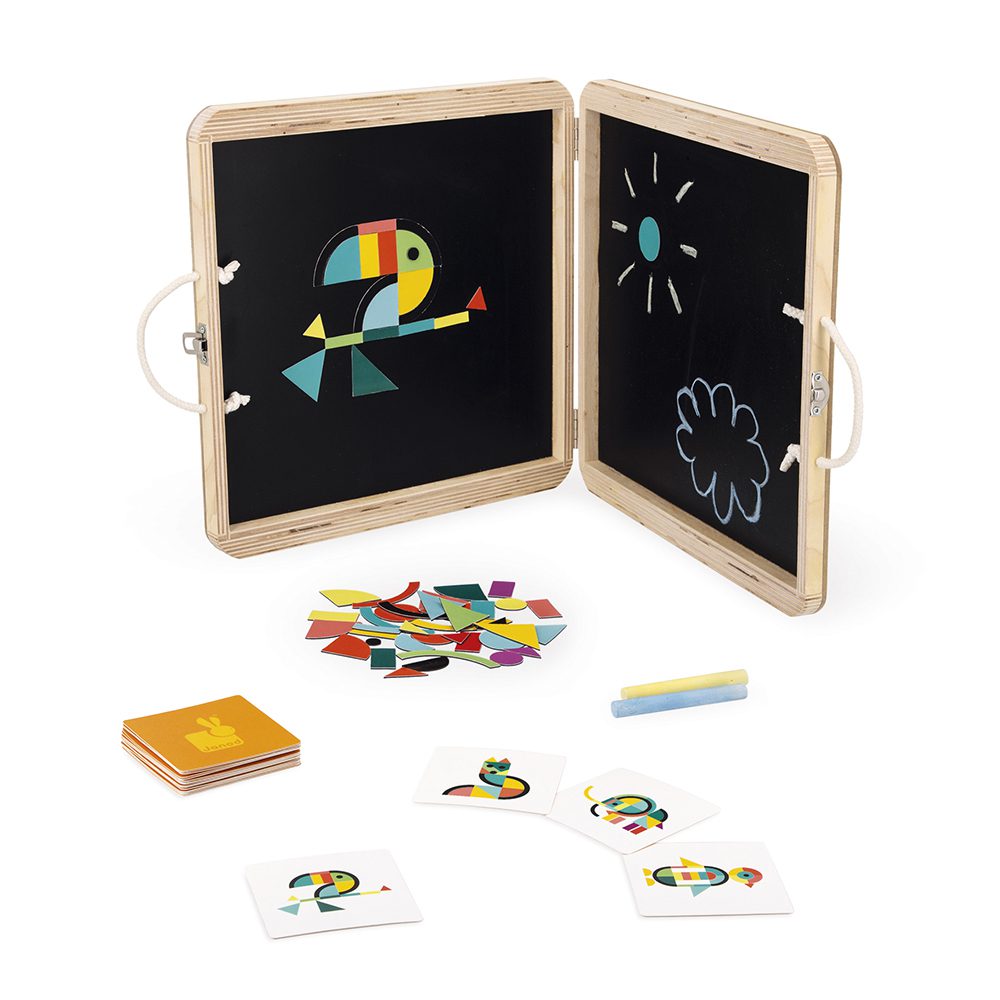 Janod Magnetische Puzzelkoffer - Magneetfeest