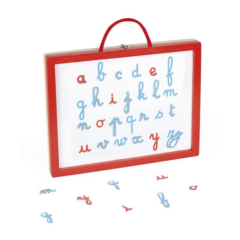 Janod 4 magnetisch letterbord - Magneetfeest