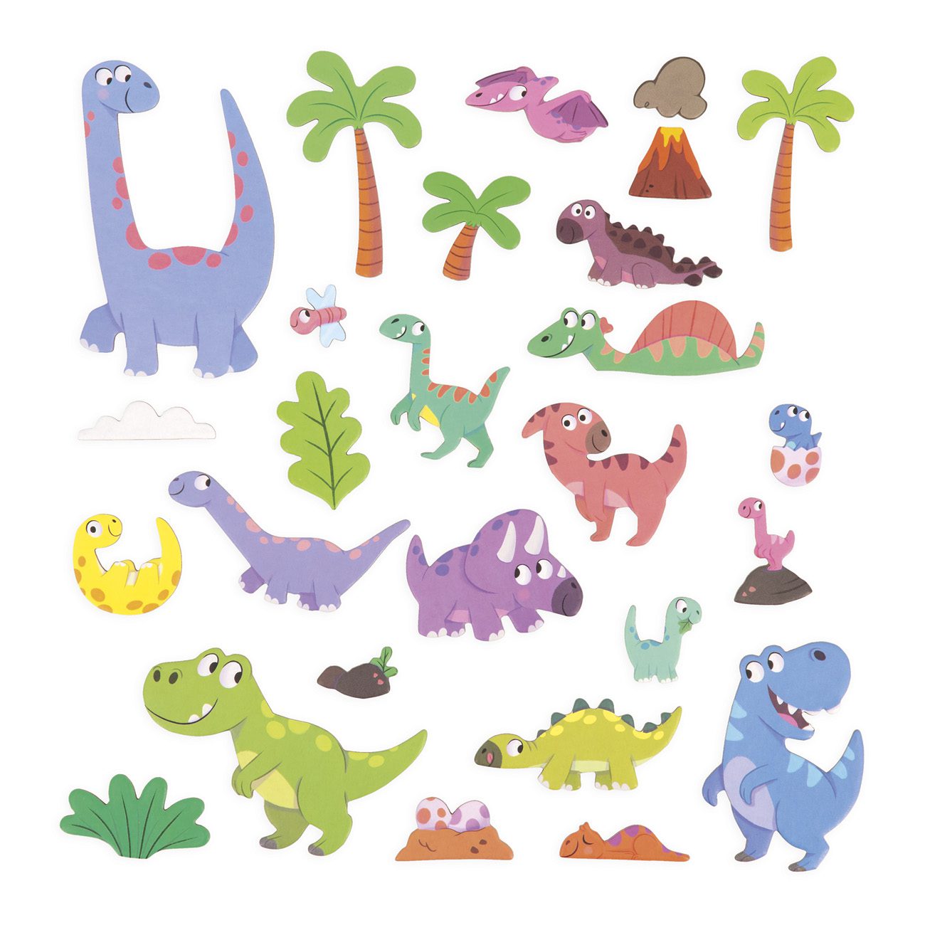 Janod magneti stories dinosaurus - Magneetfeest