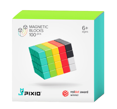 PIXIO blocks 100 stuks - Magneetfeest