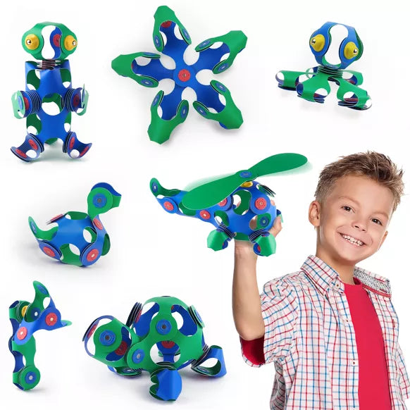 Clixo 30 Blauw/Groen - Magneetfeest