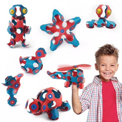 Clixo 30 Rood/Blauw - Magneetfeest