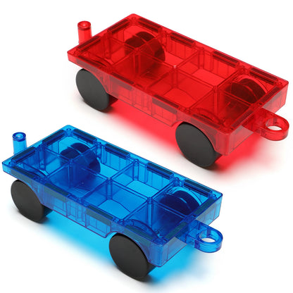 Trein set Magnetische tegels - 100-delig - Magneetfeest