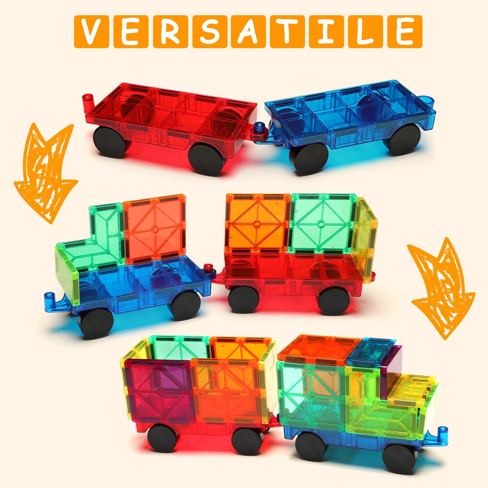 Magnetische tegels auto los - Magneetfeest