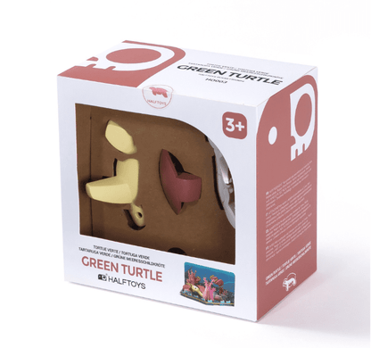 Halftoys Green Turtle - Magneetfeest