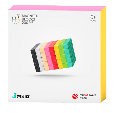 PIXIO blocks 200 stuks - Magneetfeest