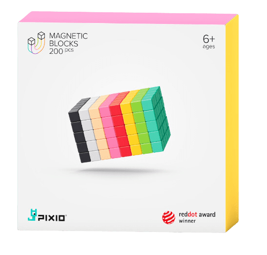 PIXIO blocks 200 stuks - Magneetfeest