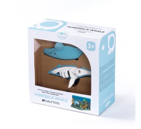 Halftoys Humpback Whale - Magneetfeest