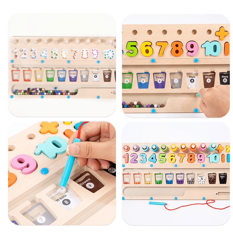 Educatief Montessori bord - Magnetisch - Magneetfeest
