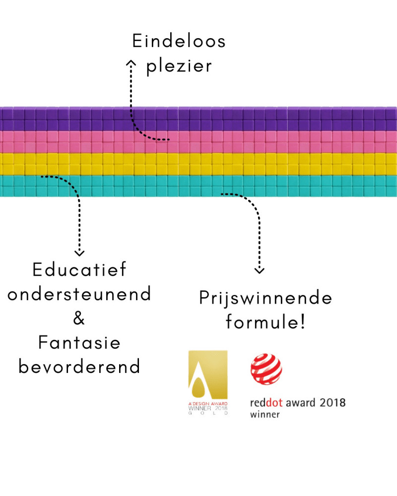 PIXIO blocks 50 stuks - Magneetfeest