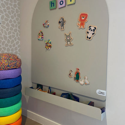 Magneetbord Opbergschap - maat L (Magna  Bow) van Magna Creations - Mushroom