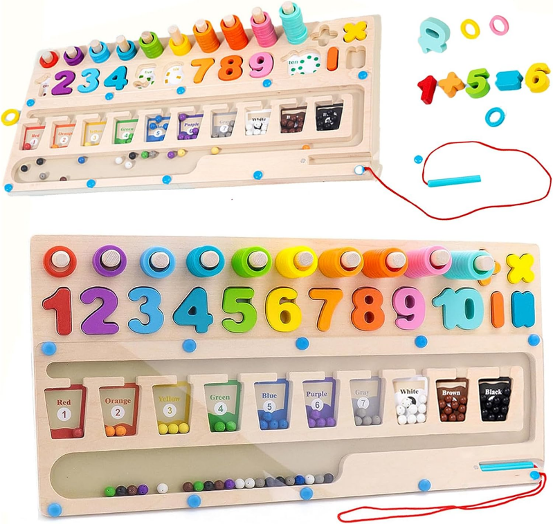 Educatief Montessori bord - Magnetisch - Magneetfeest
