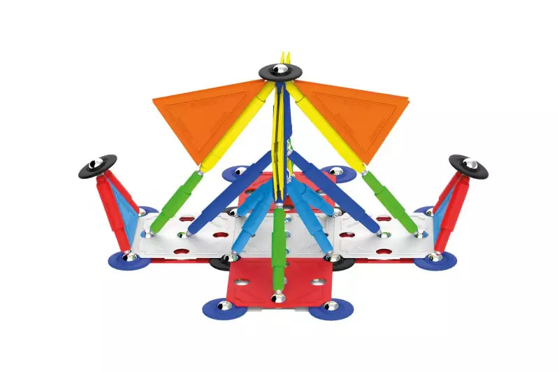 Supermag Multicolor 85 onderdelen - Magneetfeest