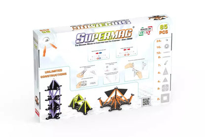 Supermag Technicolor 85 onderdelen - Magneetfeest